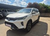 White 2024 Toyota Fortuner 2.4 4x4, opposite front three-quarter view