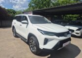 White 2024 Toyota Fortuner 2.4 4x4, front three-quarter view