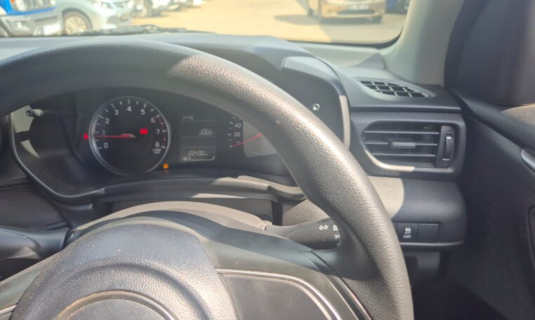 White 2025 Suzuki Swift, dashboard