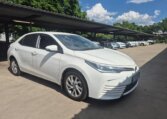 White 2025 Toyota Corolla Quest Exclusive, front three-quarter view