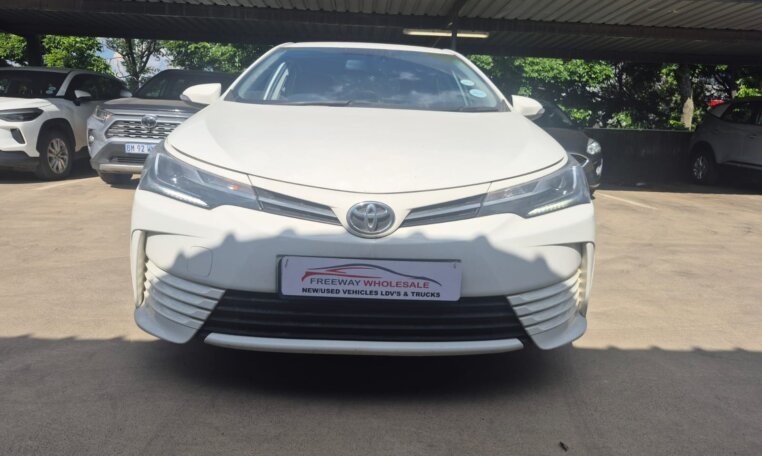 White 2025 Toyota Corolla Quest Exclusive, front view