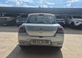 Silver 2025 Suzuki Swift, rear view
