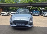 Silver 2025 Suzuki Swift, front view