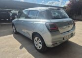 Silver 2025 Suzuki Swift, rear three-quarter view