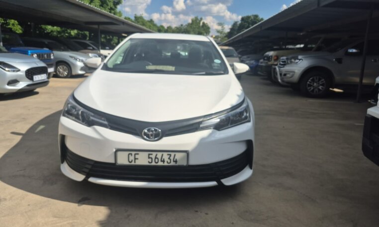 White 2024 Toyota Corolla Quest, front view