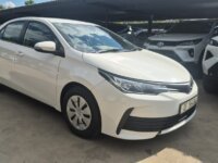 White 2024 Toyota Corolla Quest, front three-quarter view