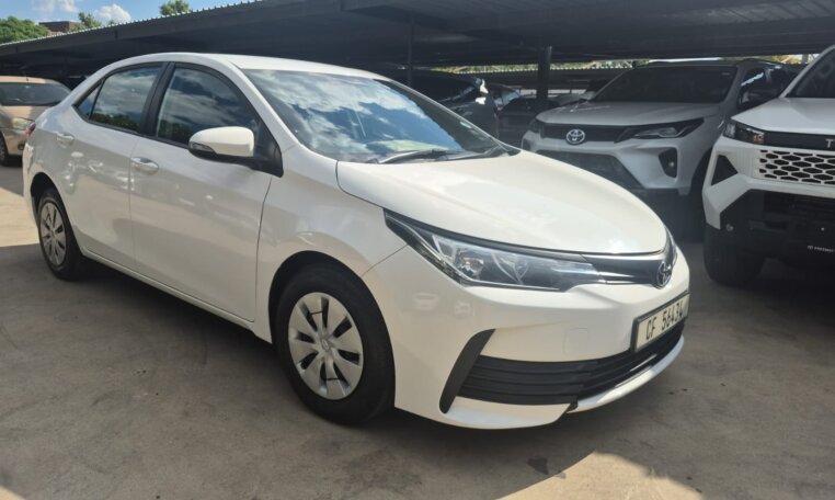 White 2024 Toyota Corolla Quest, front three-quarter view